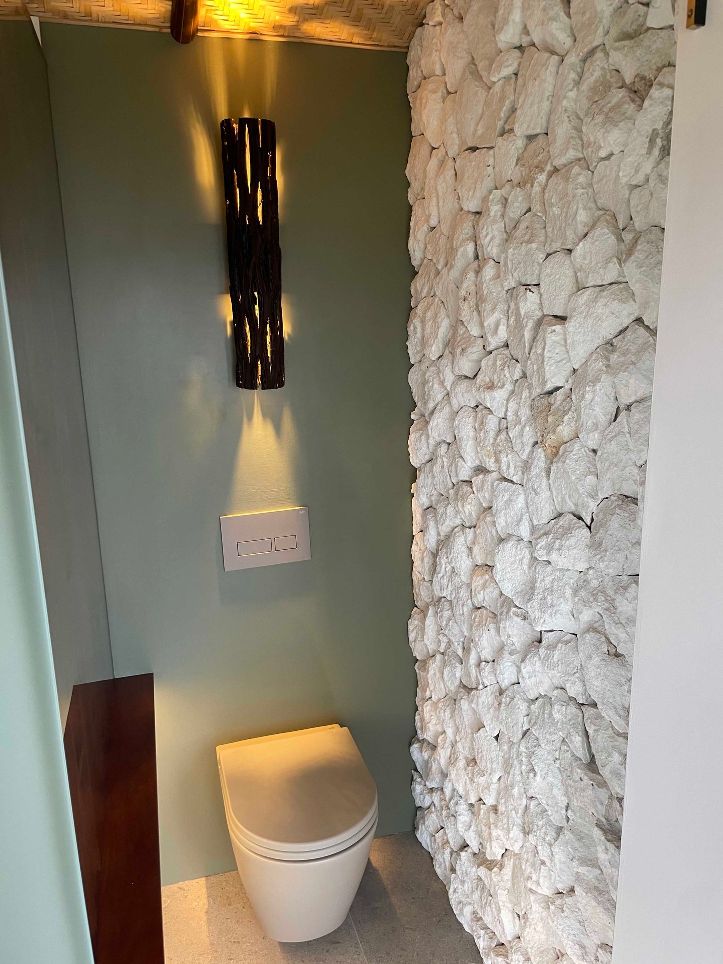 Luxury Limestone Stone Cladding | Made in Bali | Split Face Palimanan Stone Wall Tiles